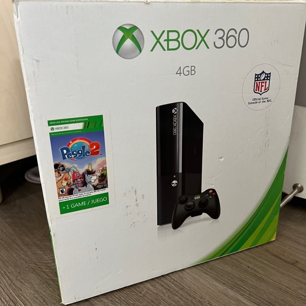 Microsoft Xbox 360 E Black 4GB Console